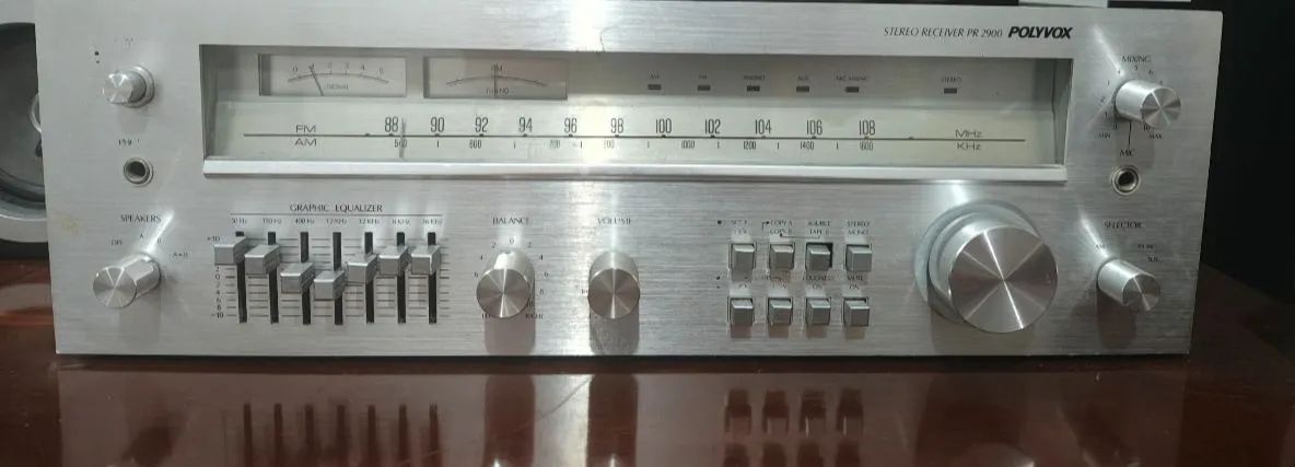 Receiver Polivox PR2900 funcionando