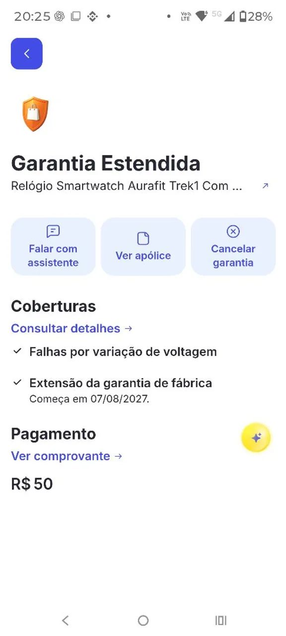 Smart Whatch Aurafit Trek 1 G6   - Foto 3