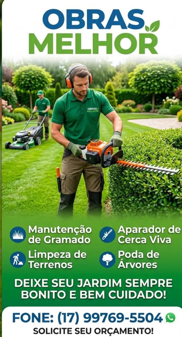 Serviço  de jardinagem