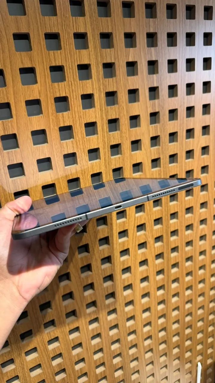 iPad Pro 12.9 M1 128GB 5ª Geração + CELULAR - PENCIL - CASE - CARREGADOR NOVO - Foto 4