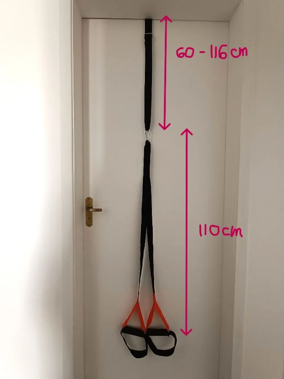 Fita de suspensão tipo TRX para treinos - Foto 4