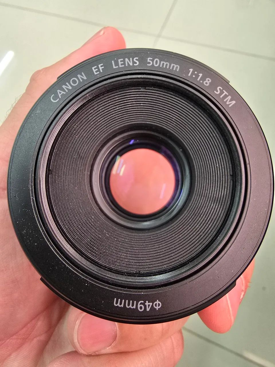 Lente Canon 50mm 1.8 STM - Foto 2