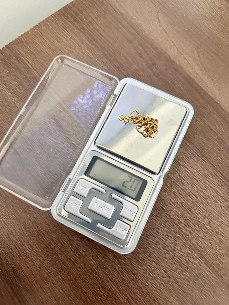 Cordão de ouro 18k 2g 40cm  - Foto 2