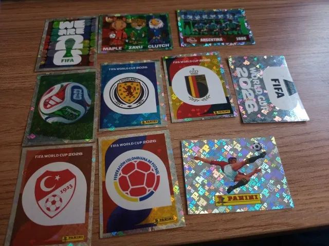 Figurinhas originais copa 2026 - Foto 4