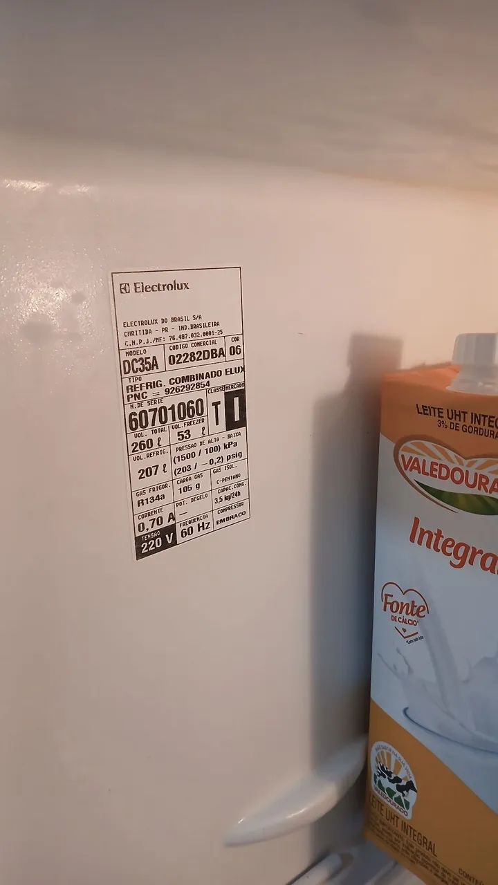 Geladeira Duplex Eletrolux 260L - Foto 5