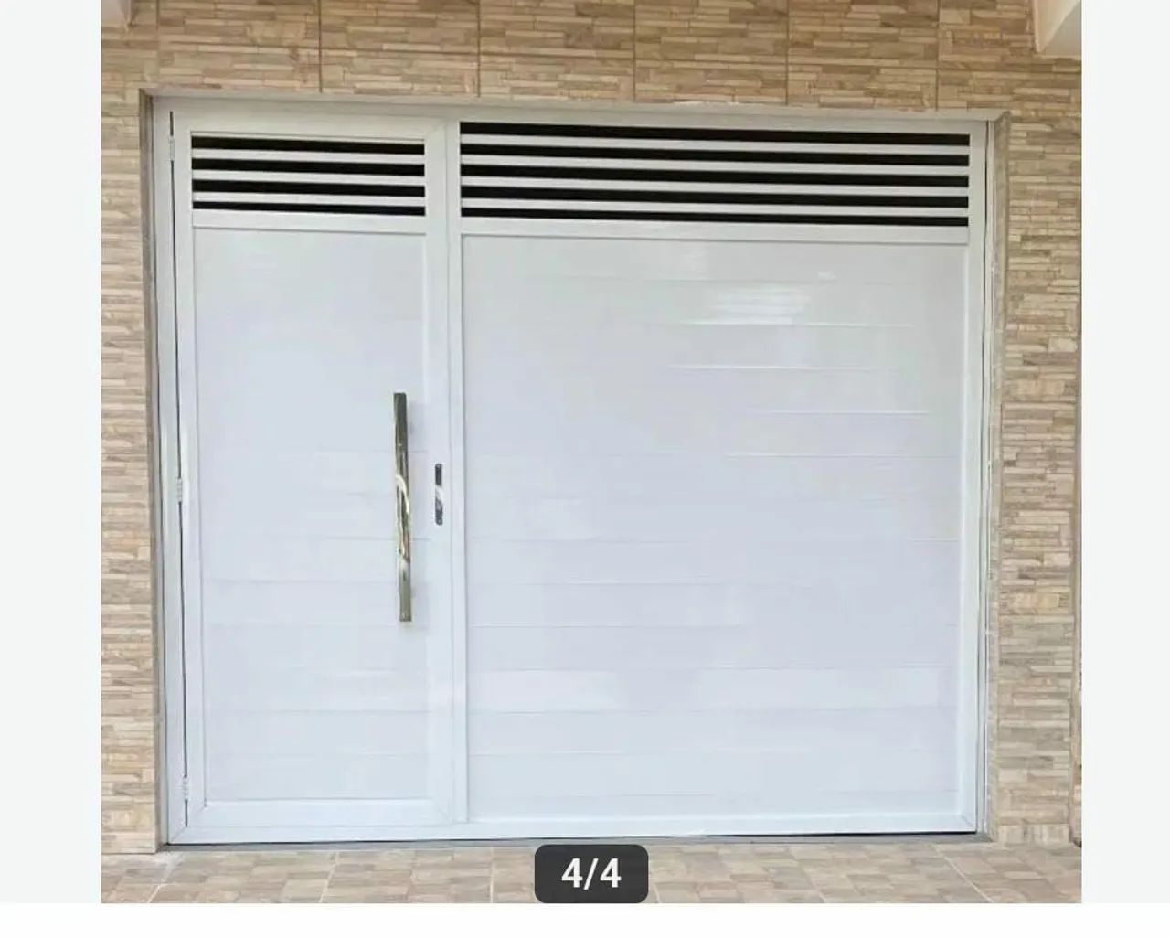 Portão branco 