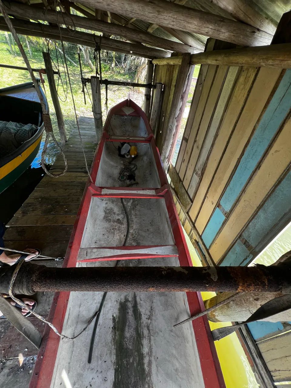 Canoa de madeira  - Foto 4