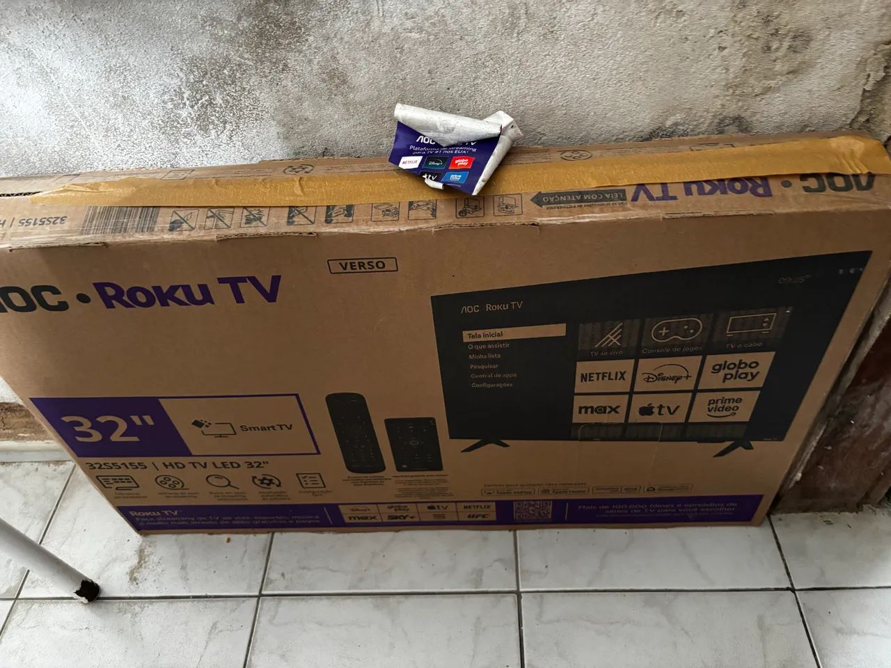 TV AOC - ROKU TV - SMART - 32? - Foto 4