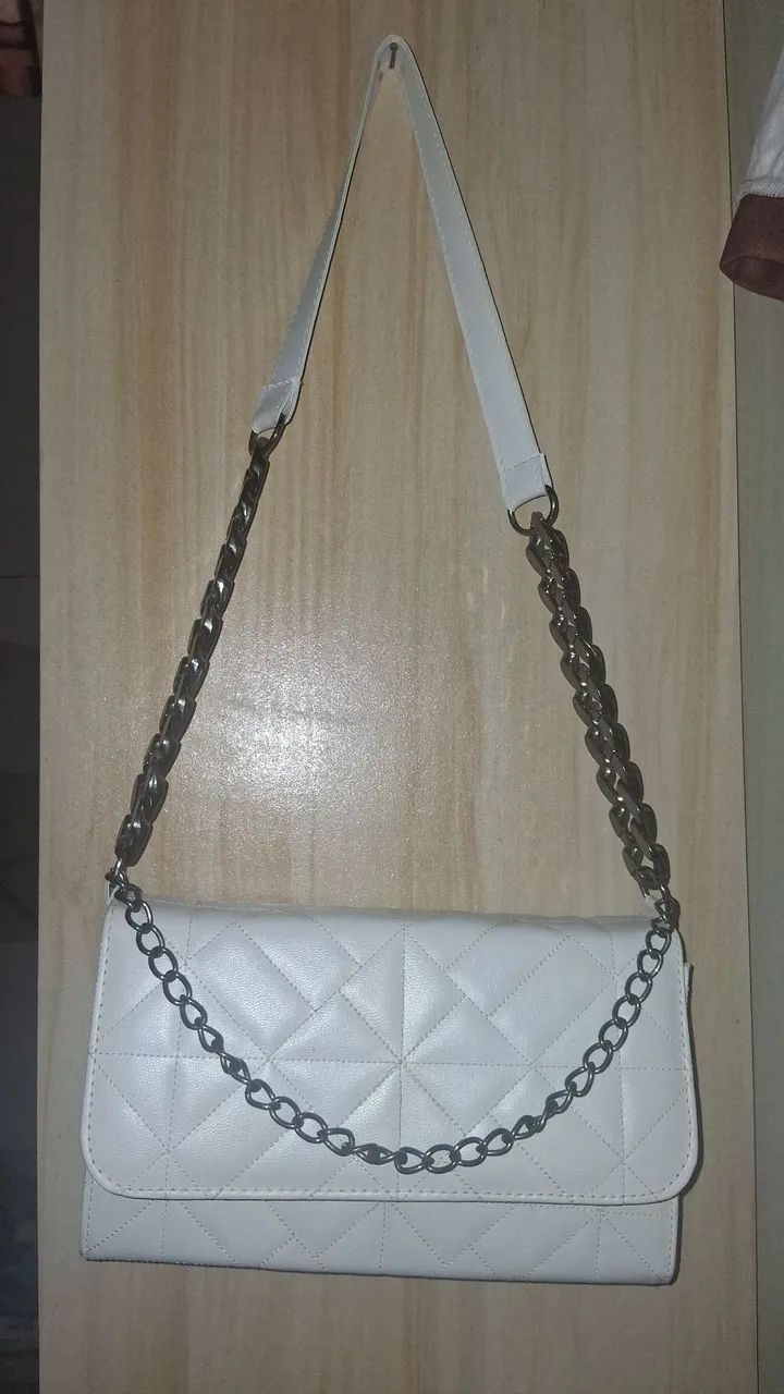 Bolsa de ombro Branca