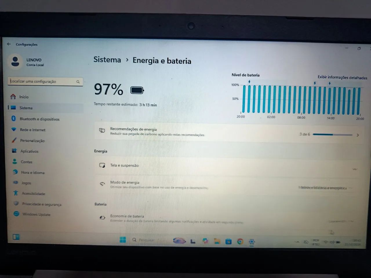 Notebook Lenovo top super rápido - Foto 4