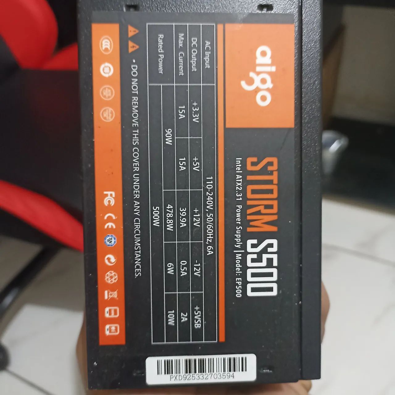 Fonte 500 w - Foto 2