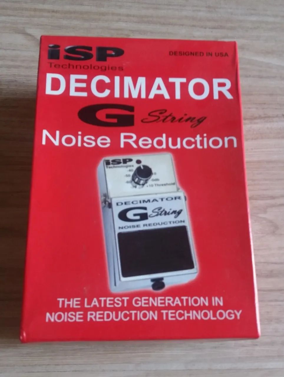 Pedal ISP Decimator G-String Noise Reduction - Foto 5