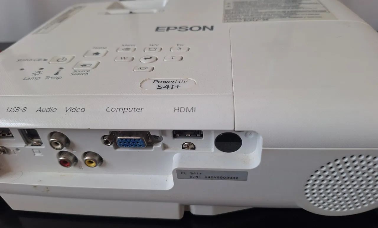 Projetor Epson PowerLite S41+ - Foto 4