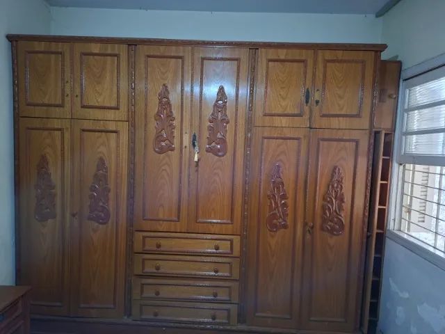 Jogo de quarto de madeira maciça completo  - Foto 3