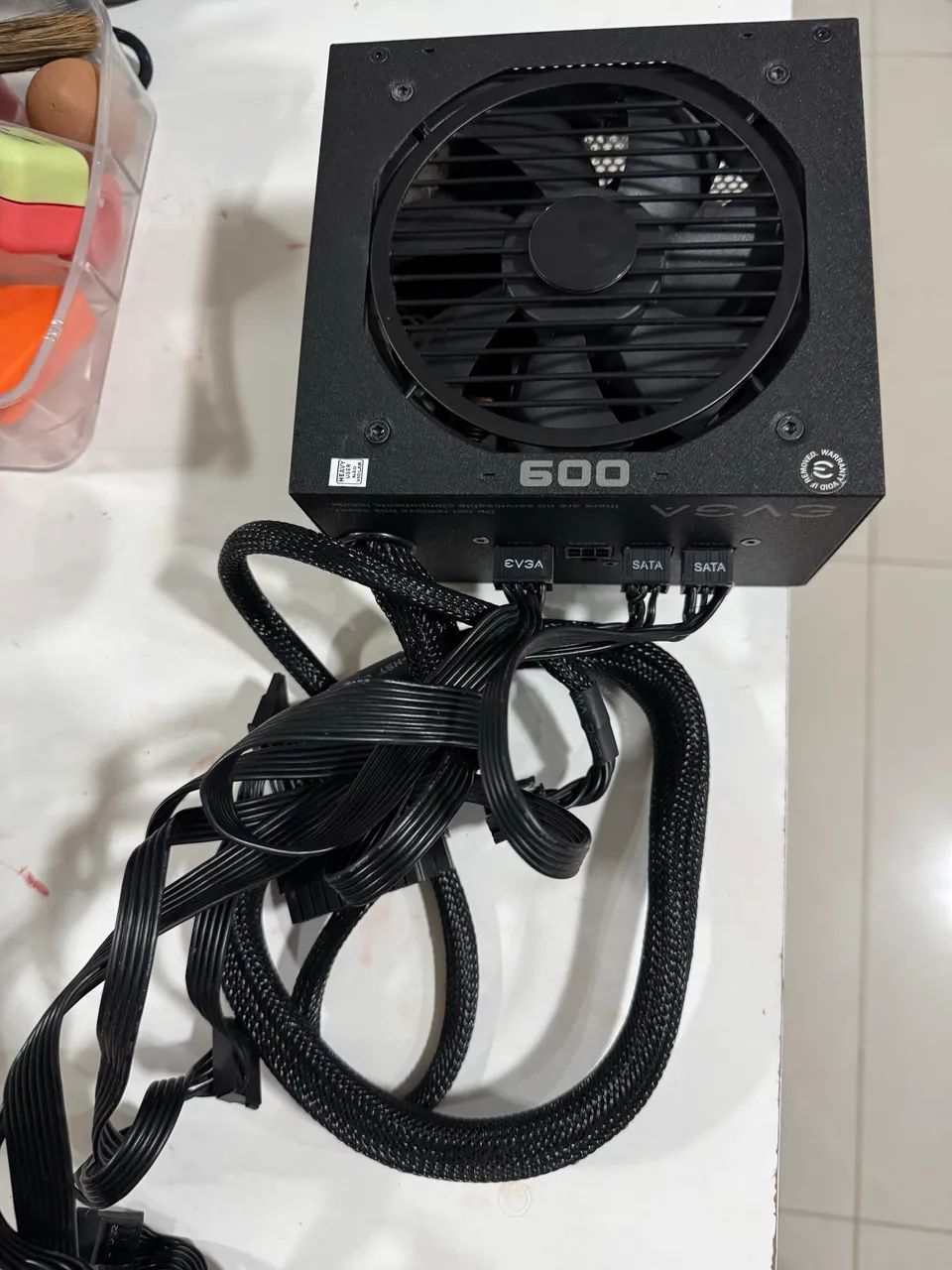 Fonte ATX EVGA 600w Semi-Modular - Foto 5