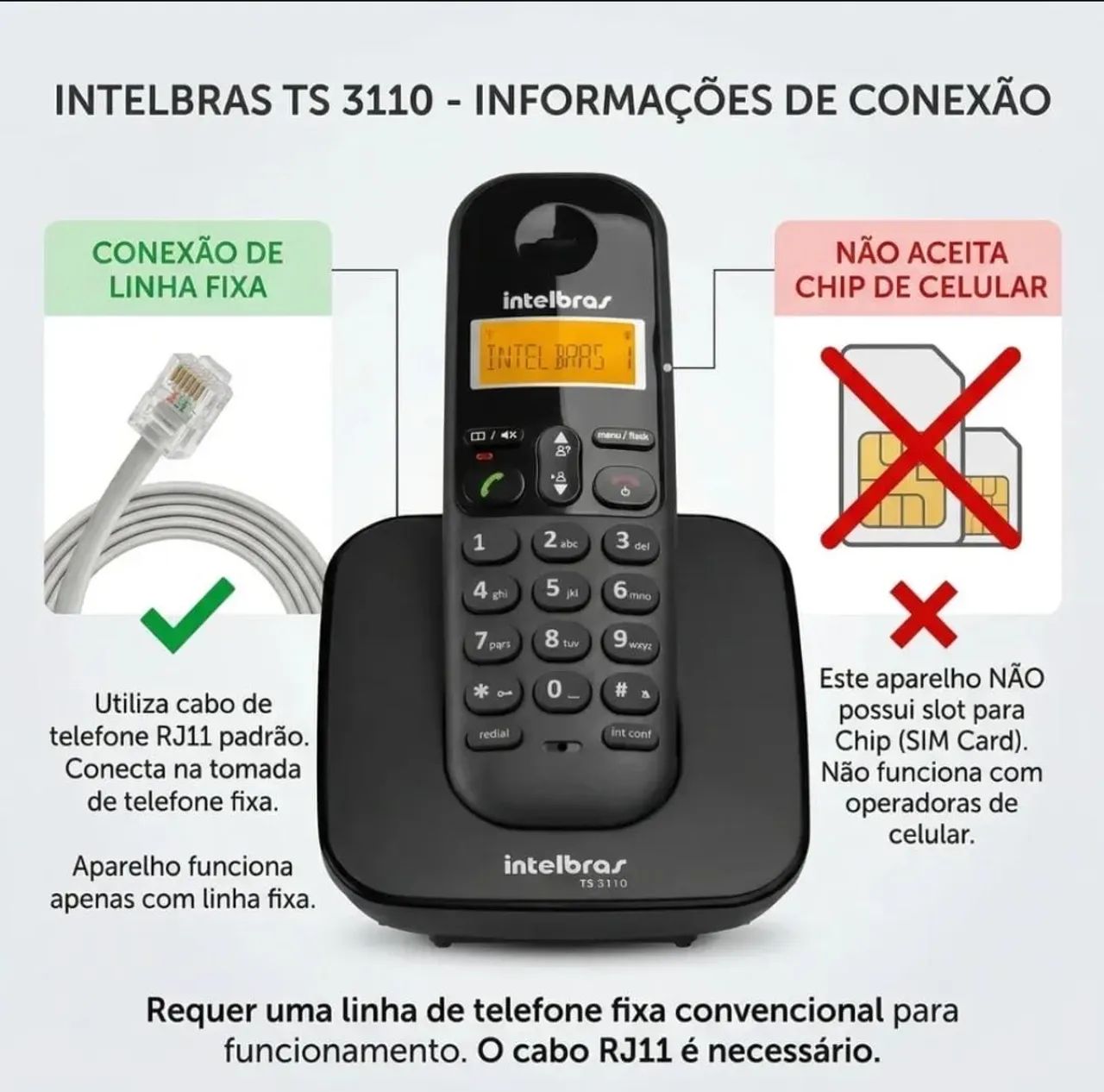 Telefone Intelbras  - Foto 4