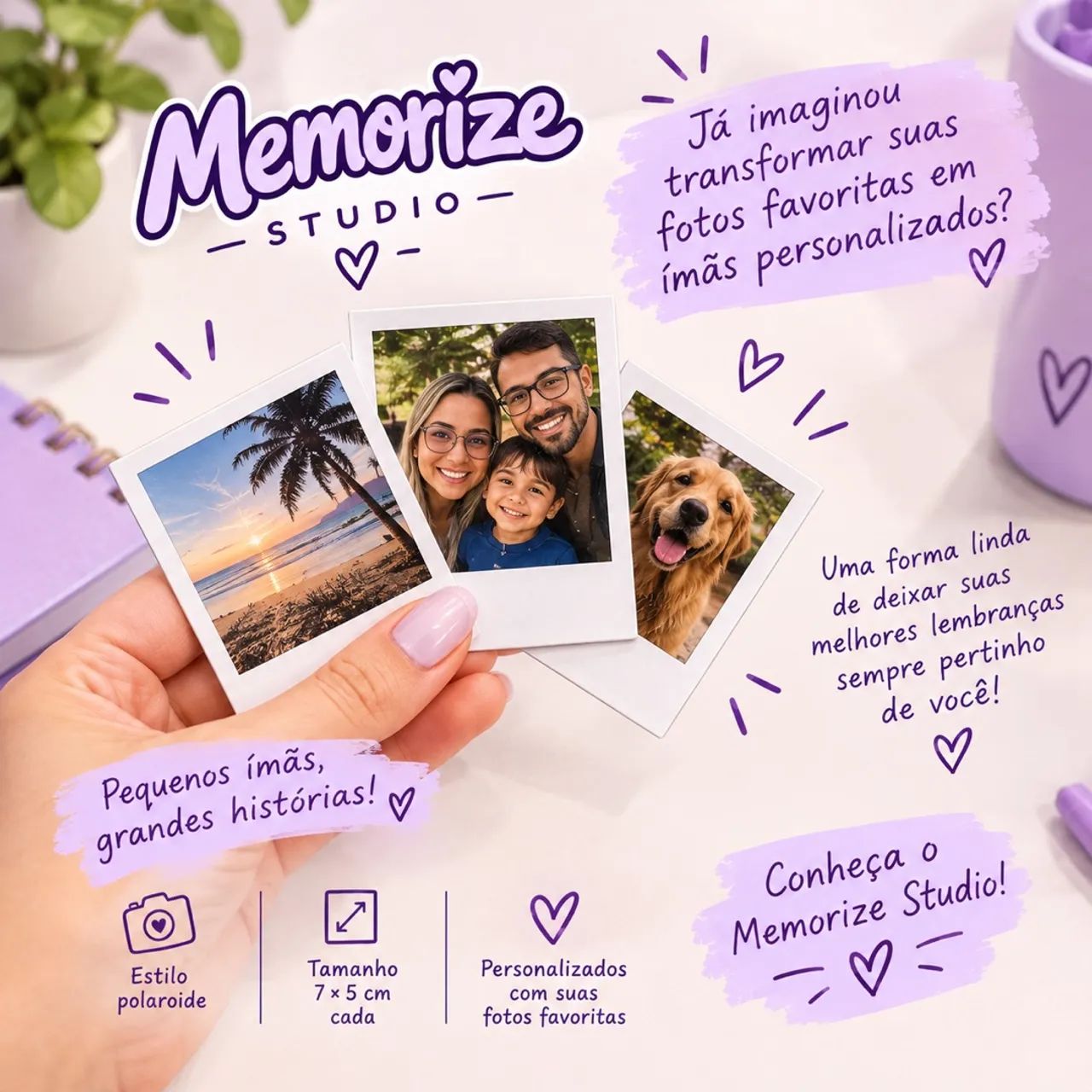 Ímãs Polaroid  - Foto 2