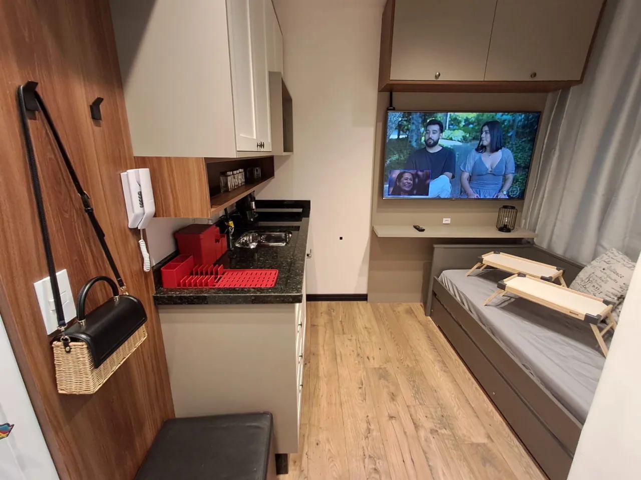 Studio mobiliado 11m2 Ecoville