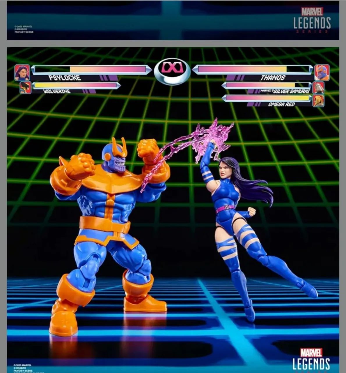 Psylock x Thanos Marvel Legends GAMEVERSE - Foto 2