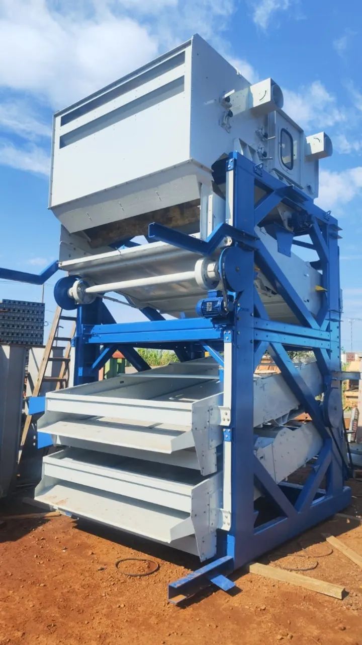 Pre limpeza capacidade 120ton/h