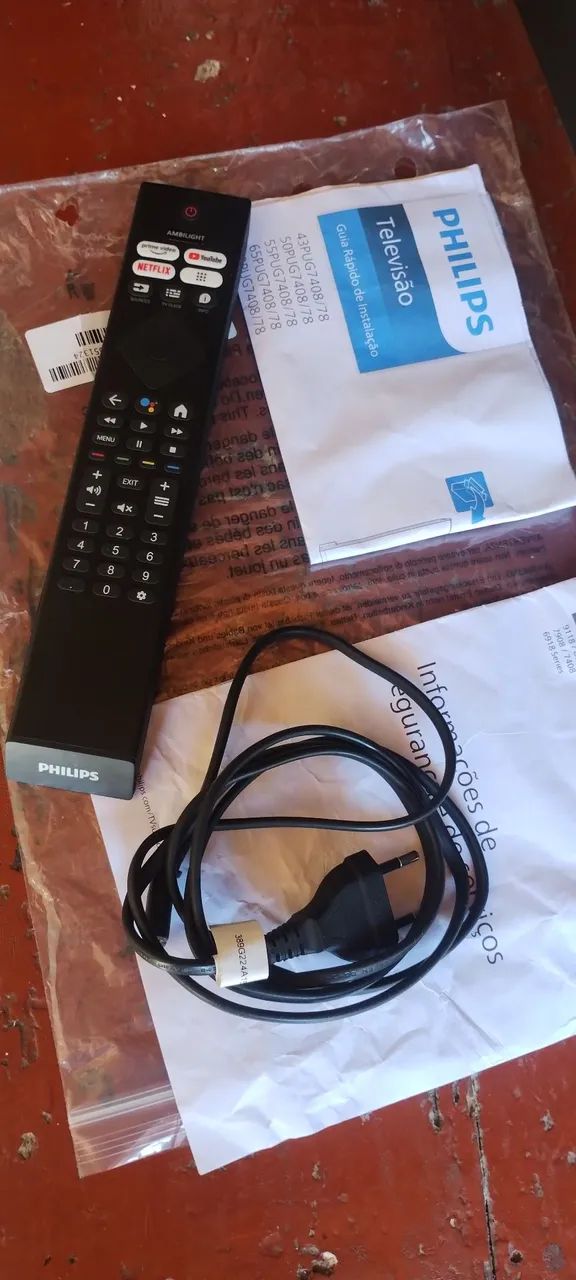 Smartv Philips WiFi 50 Zero Uso! Tela Quebrada! Vendo Curitiba. PRÁ VENDER LOGO! - Foto 3