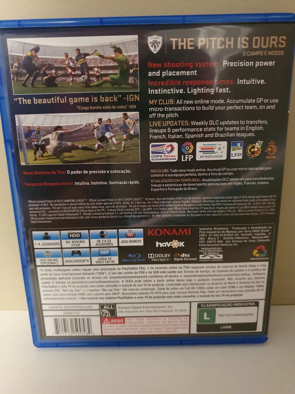 Jogo PS4 PES 2015 - Foto 2