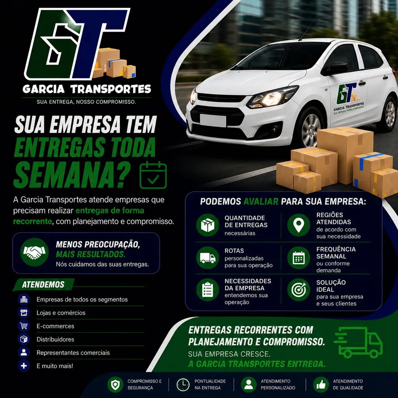 Garcia Transportes | Entregas para Empresas, Lojas e E-commerce - Foto 5