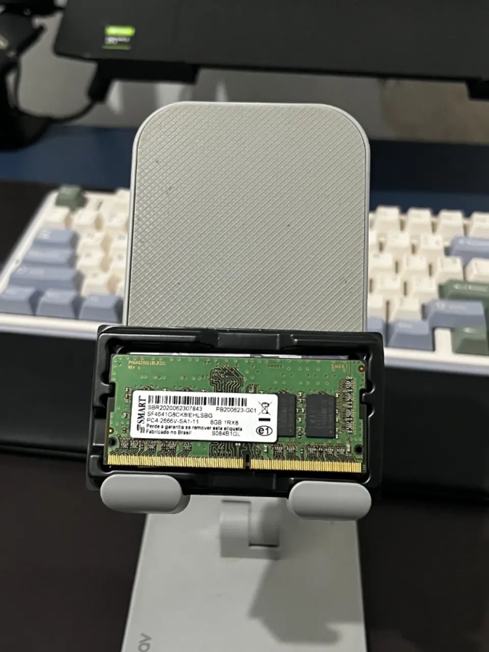 Memória RAM 8GB DDR4 2666MHz Smart (Original Lenovo) - Foto 2