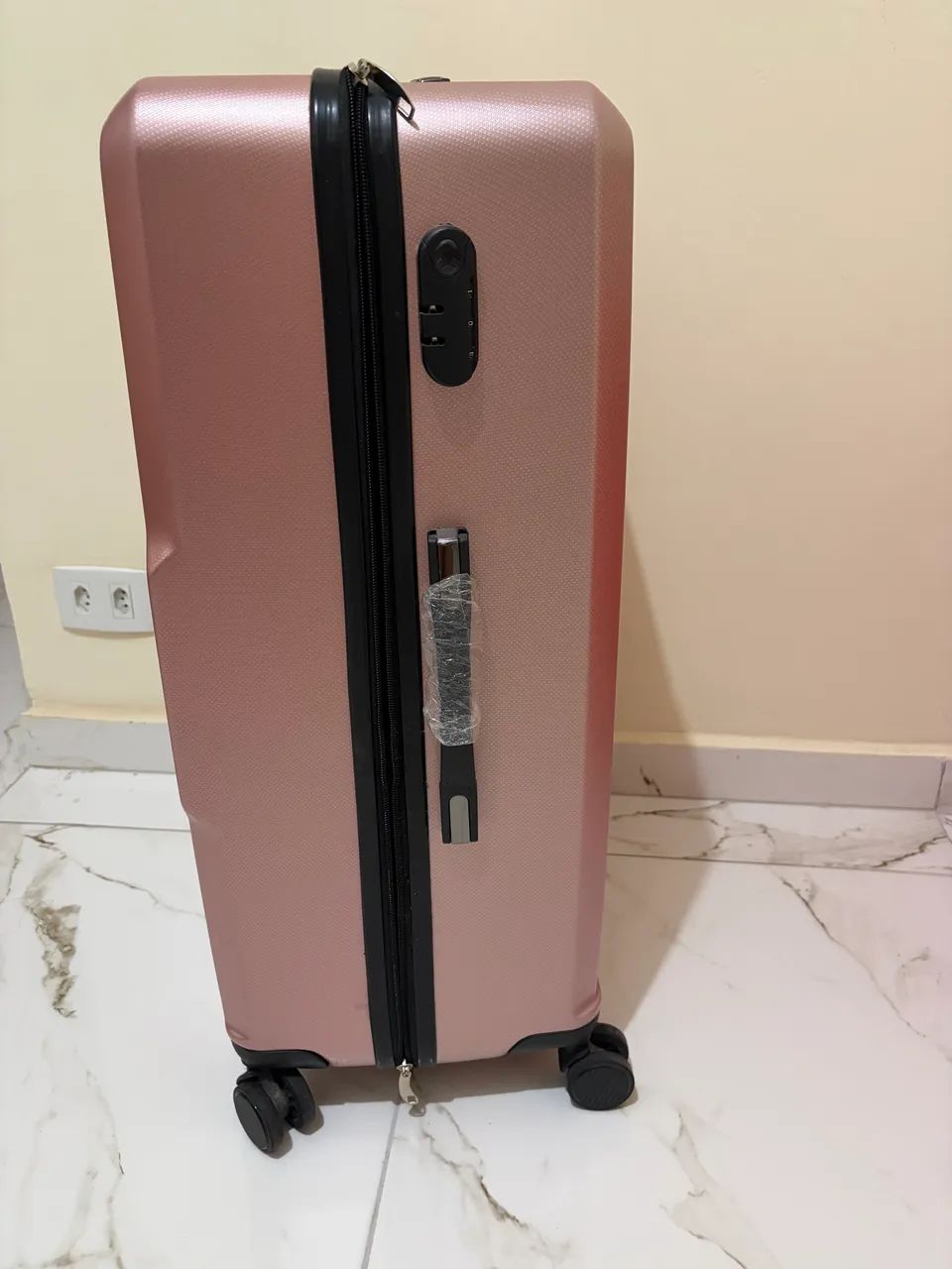 Mala de Viagem 23kg Rosê - Foto 5