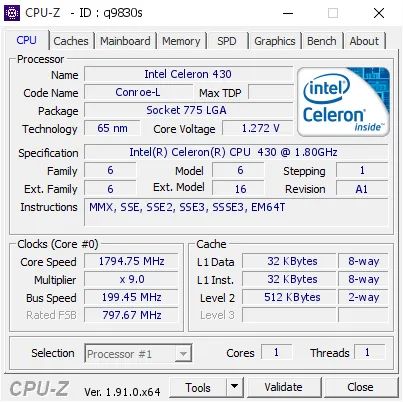 Processador Intel Celeron 430 - Foto 2