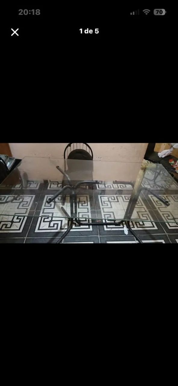 Tampão de mesa de vidro  - Foto 2