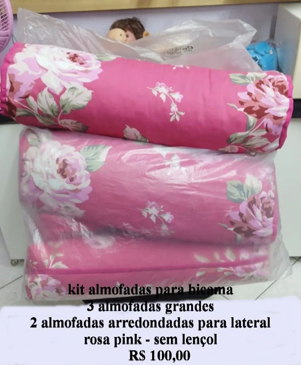 kit de almofadas para bicama - Foto 2