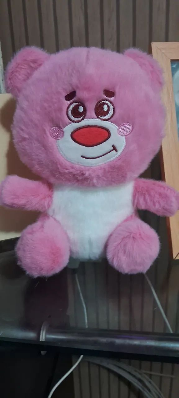 Pelúcia ursinho rosa - Foto 2