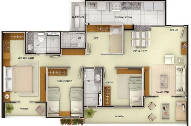 AP1158 Edifício Torres Câmera 2, apartamento na Aldeota, novo, pronto para morar, 3 suítes - Foto 13
