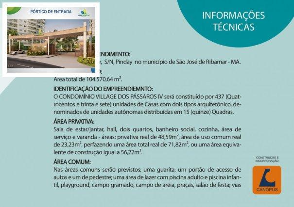 VILLAGE DOS PASSÁROS IV - Casa em Condomínio em Lançamentos no bairro Estrada de... - Foto 10