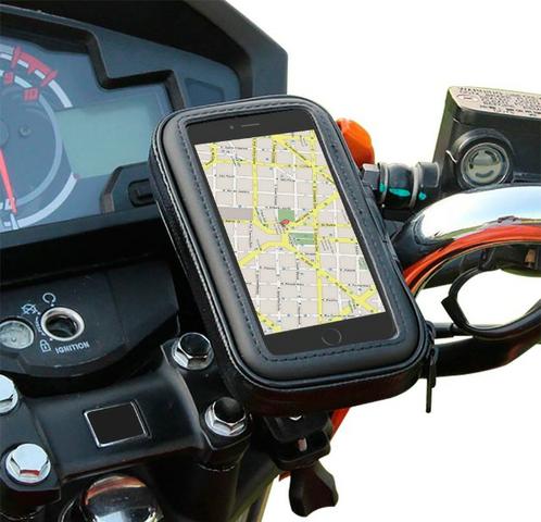 Suporte de Guidão para Celular - Bike e Moto à prova d'água