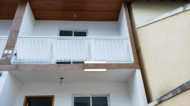 Casa miuto bem localizada duplex 1a locaçao 2 qts com varandas quintal 2 vgs - Foto 4