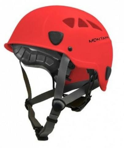 Capacete alpinista vermelho Montana Focus Pro