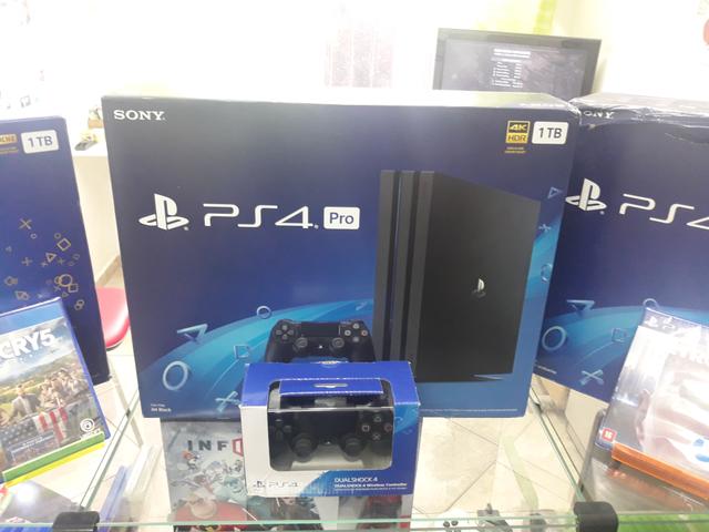 PS4 PRÓ. Venha visitar nossa loja!
