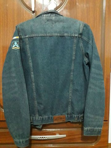 hard rock jaqueta jeans