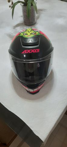 Capacete semi-novo Axxis - Foto 5