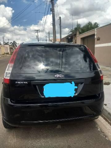 Vendo Ford Fiesta Hatch Preto Flex 2008 - Foto 2