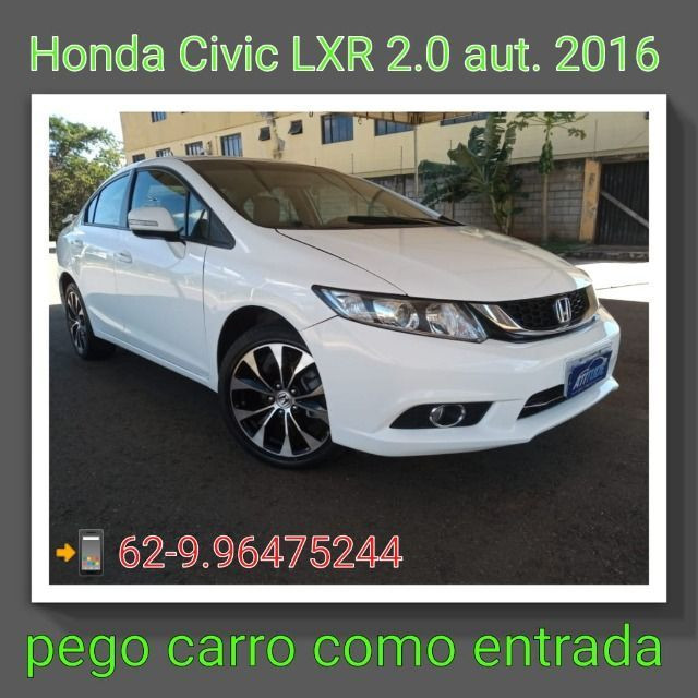 Honda civic 2.0 LXR automático (2016)