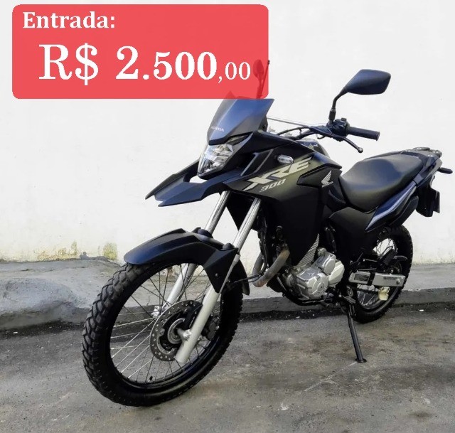 HONDA XRE 300  COM PARCELAS 