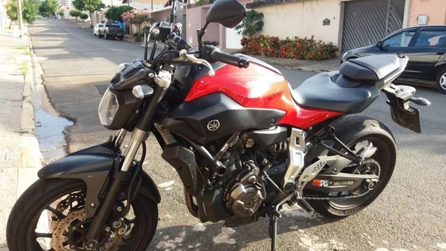 MT07 ABS VERMELHA 2017
