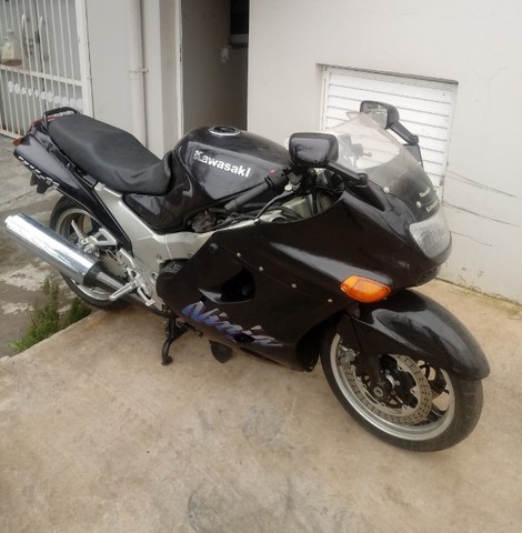 Sucata de moto para retirada de peças Kawasaki ZX11 1997 - Foto 3