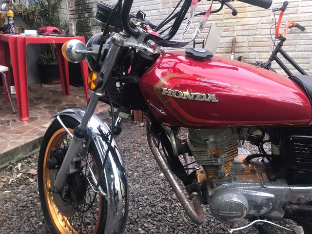 MOTO HONDA ML125 1982