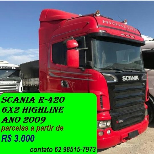 SCANIA R-440 ANO 2009 6X2 HIGHLINE