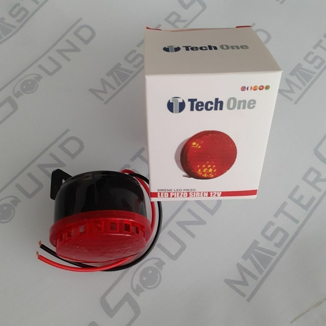 Sirene de marcha ré. TechOne. 12volts. Garantia. Nova. Instalada.  - Foto 2