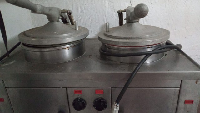 Fritadeira de pressão industrial